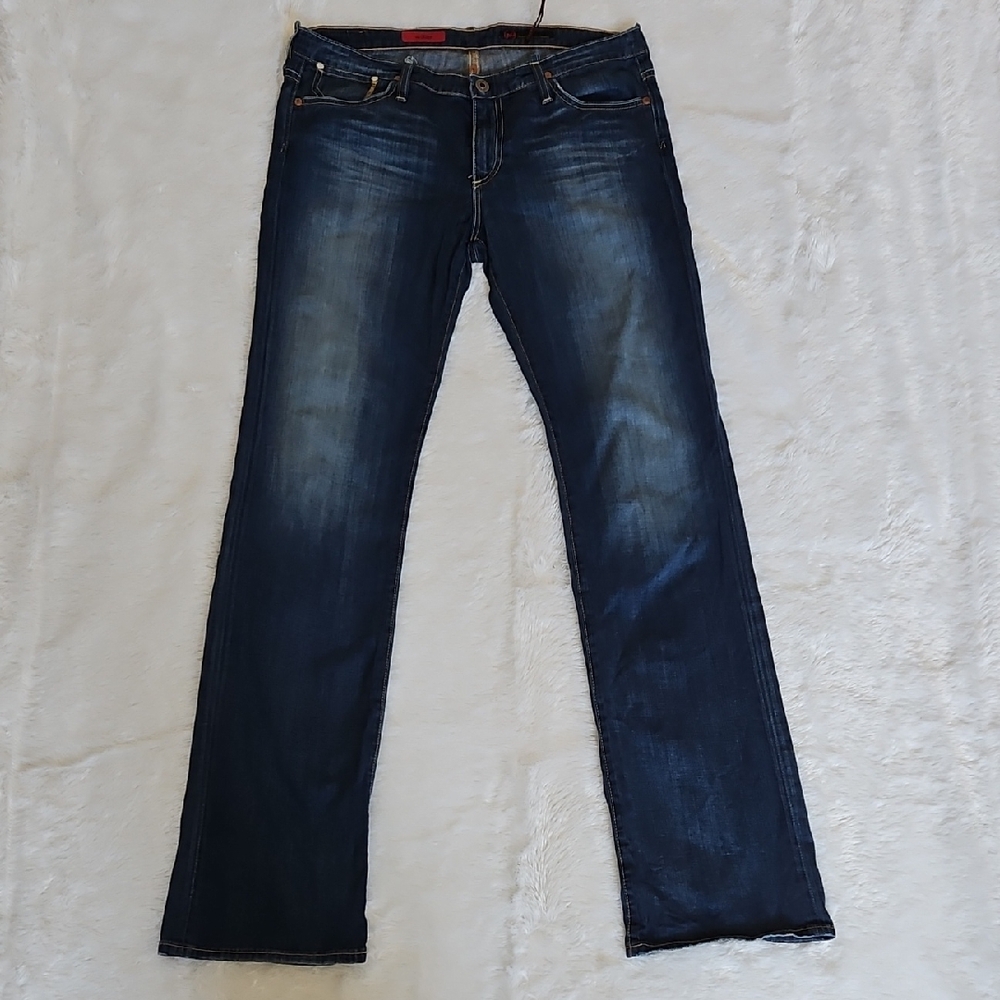 Ag Adriano Goldschmied Dark Blue Boot Cut Jeans